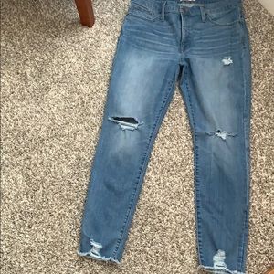 MADEWELL 9” High Rose Skinny Jean